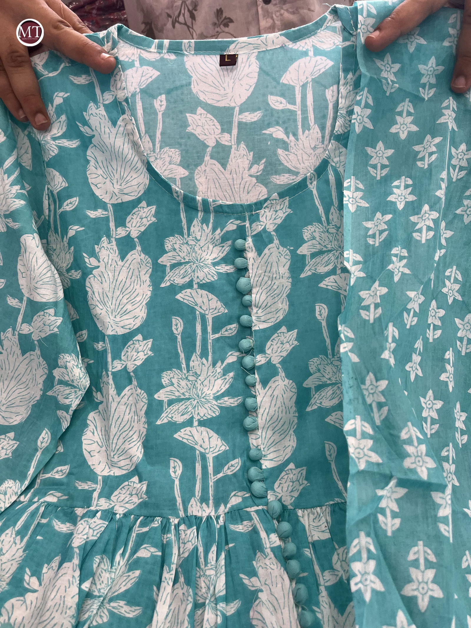 MT Summer Special Cotton Kurti With Bottom Dupatta Wholesale Shop In Surat
